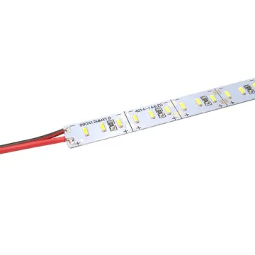 Яркая светодиодная линейка 4014 12v 28 вт 144 led на алюминиевой основе