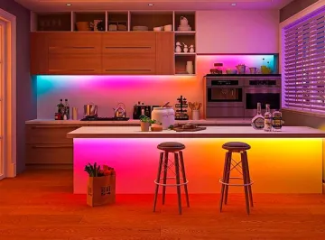 Светодиодная лента адресная WS2811 SMD 5050 60 диод/14.4 Вт/м 12 В 10 мм IP33 RGB Комплект 2-5 метров