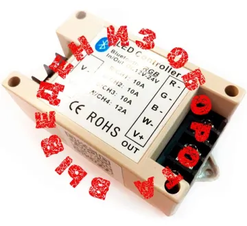 Контроллер Bluetooth RGB+W 504W/1008W 12V/24V с аудио режимами