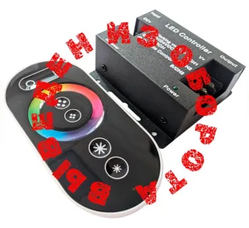 RGB контроллер сенсорный с радио пультом RF 432W/864W 36А 12V/24V