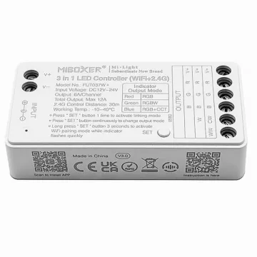 FUT037W+ Miboxer Контроллер 3 в 1 (Wi-Fi + 2.4G) с умным домом