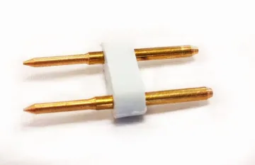 Соединитель "иголочка" для круглого LED неона 220v D 16 мм.