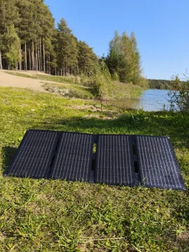 Портативная солнечная батарея GiantSolar L для туризма 45 W 5-20v