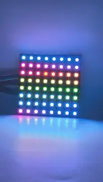 Светодиодная матрица RGB WS2812b 12,5w 8х8 led