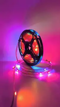 Адресная гирлянда WS2812b 50 led 5 метров